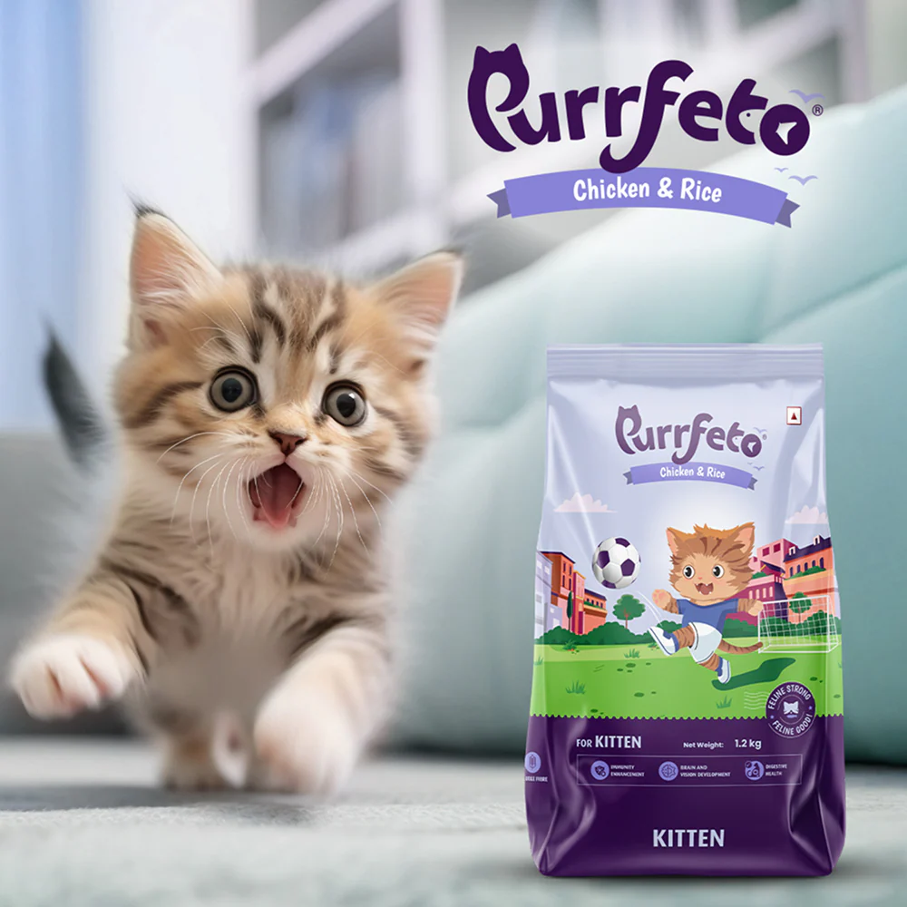 Purrfeto Chicken and Rice Kitten Cat Dry Food - Image 7