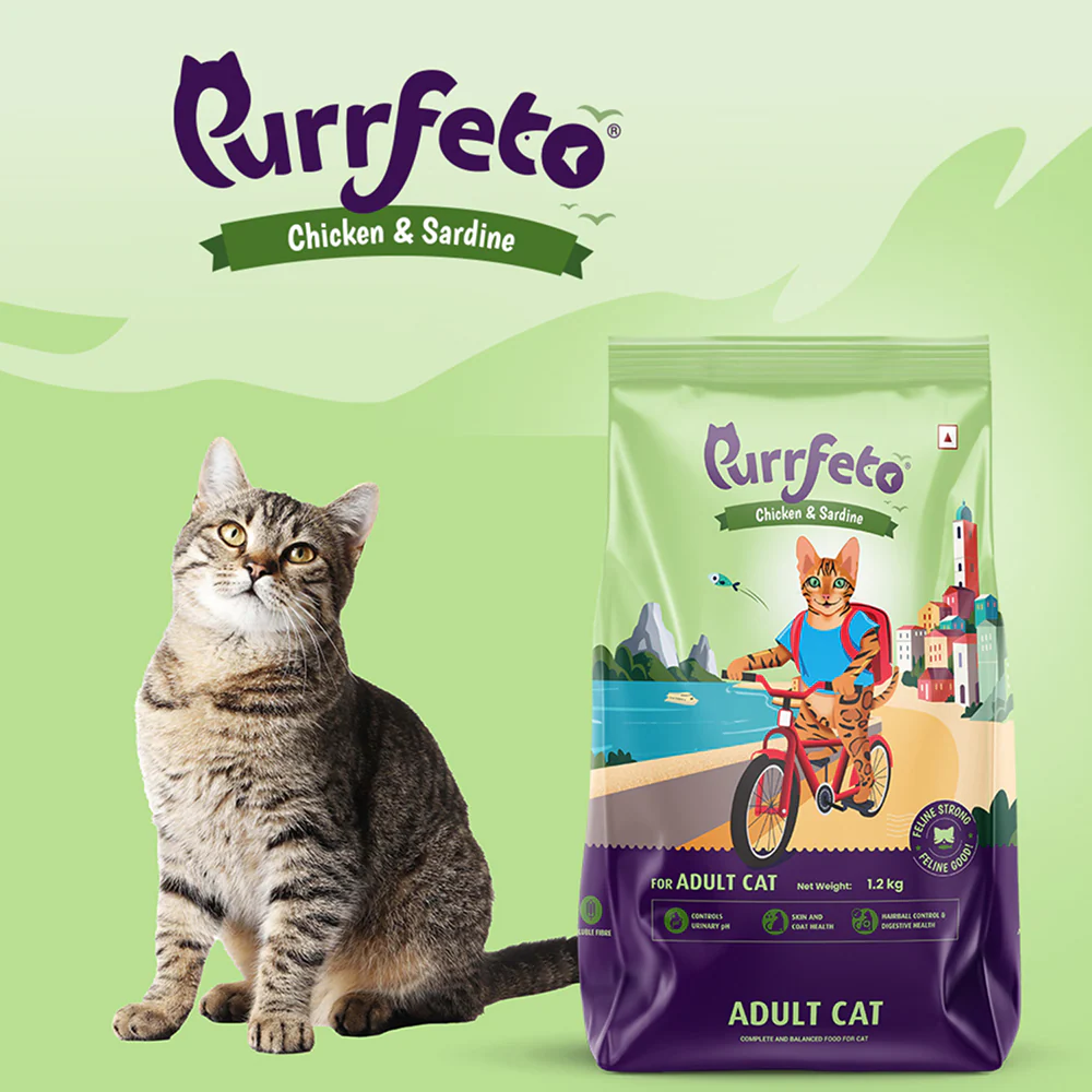 Purrfeto Chicken and Sardine Adult Cat Dry Food - Image 6