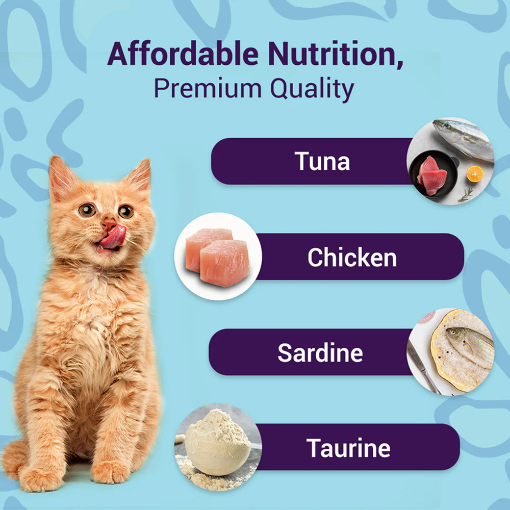 Purrfeto Ocean Fish in Gravy Adult Cat Wet Food - Image 2