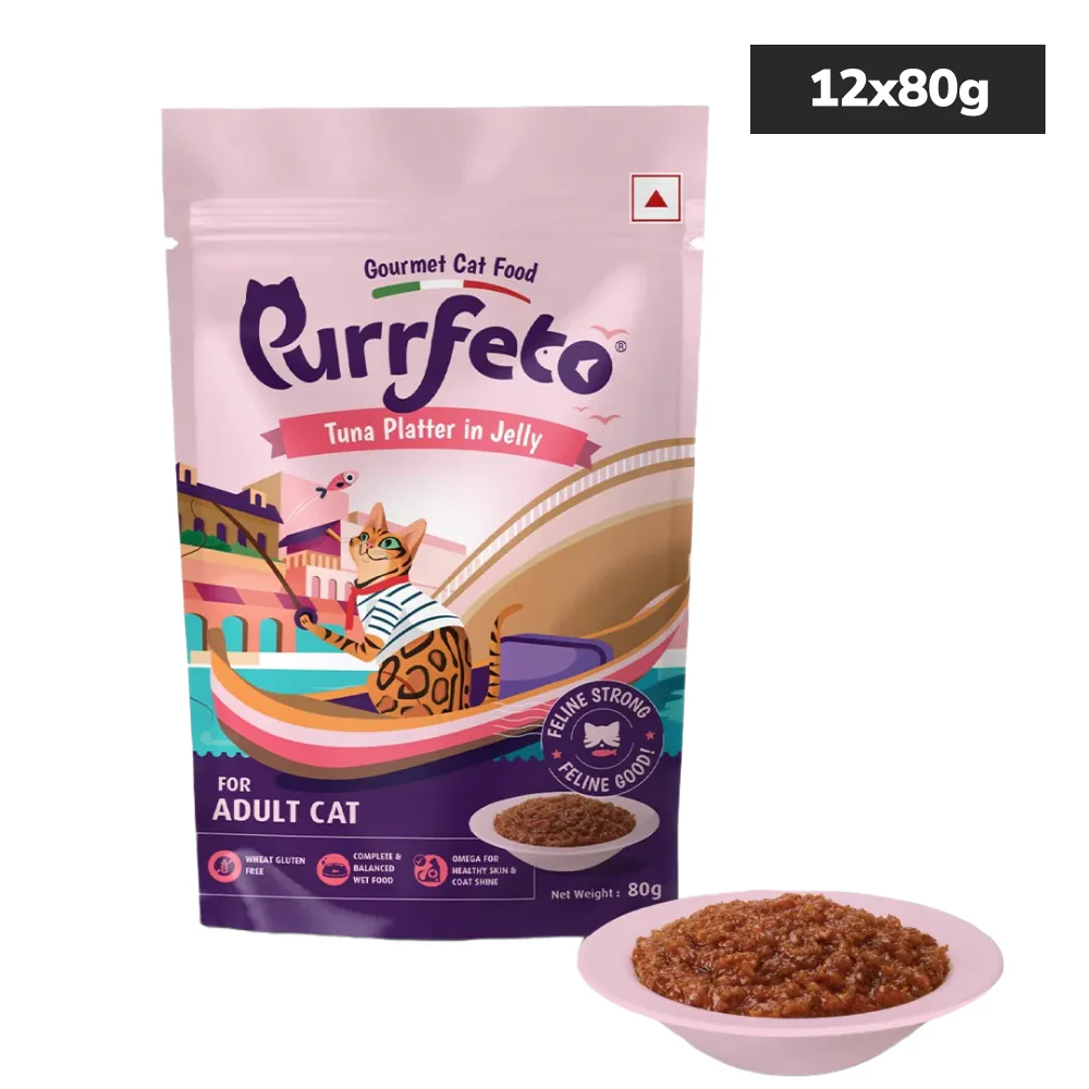 Purrfeto Tuna Recipe in Jelly Adult Cat Wet Food - Image 5