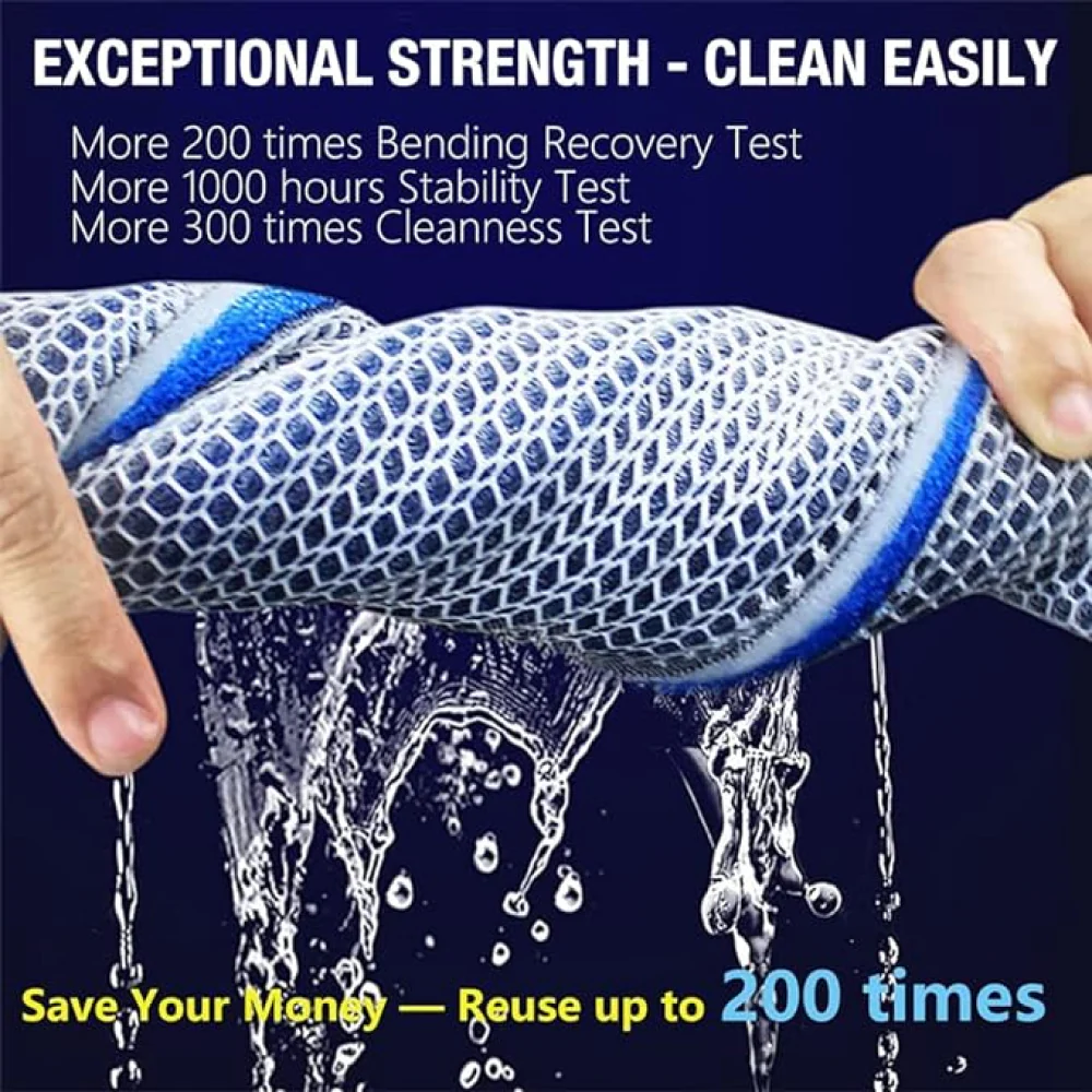 QPets 8 Layer High Density Reusable Aquarium Filter for Fish - Image 6