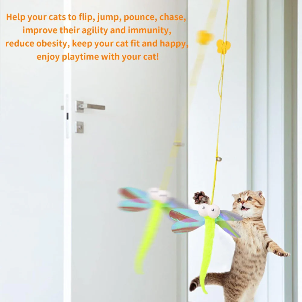 QPets Wand Teaser Rod Toy for Cats - Image 3