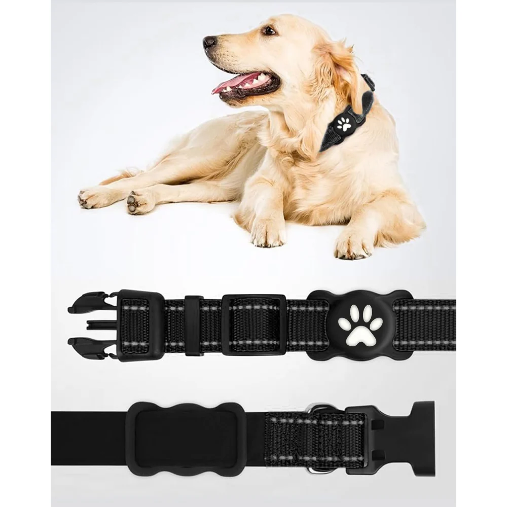 QPets Waterproof Silicon Air Tag Hodler for Dogs and Cats - Image 7