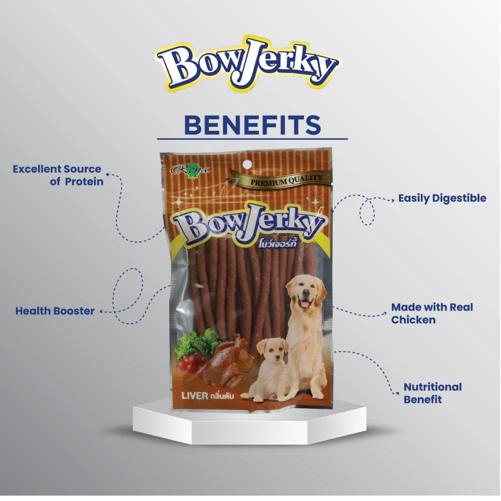 Rena BowJerky Liver Sticks Dog Treats - Image 5