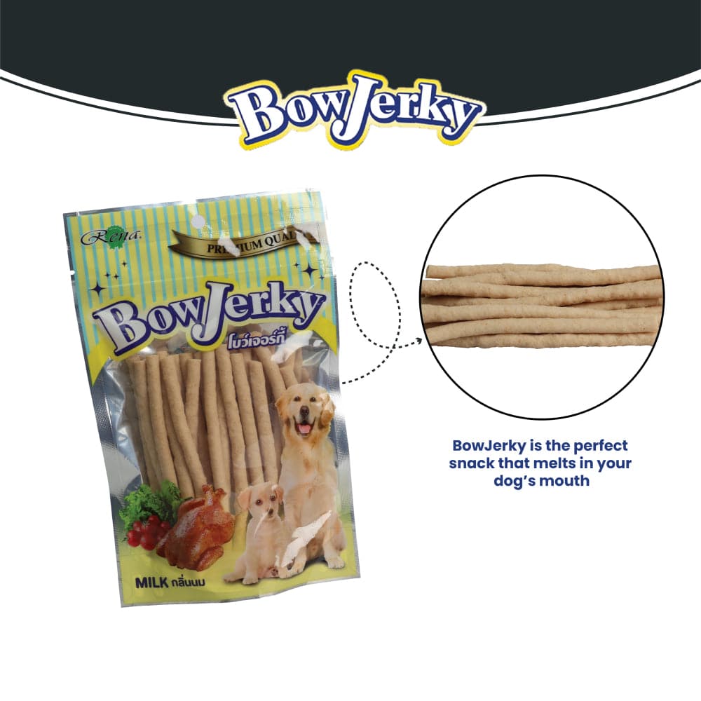 Rena BowJerky Milk Sticks Dog Treats - Image 6