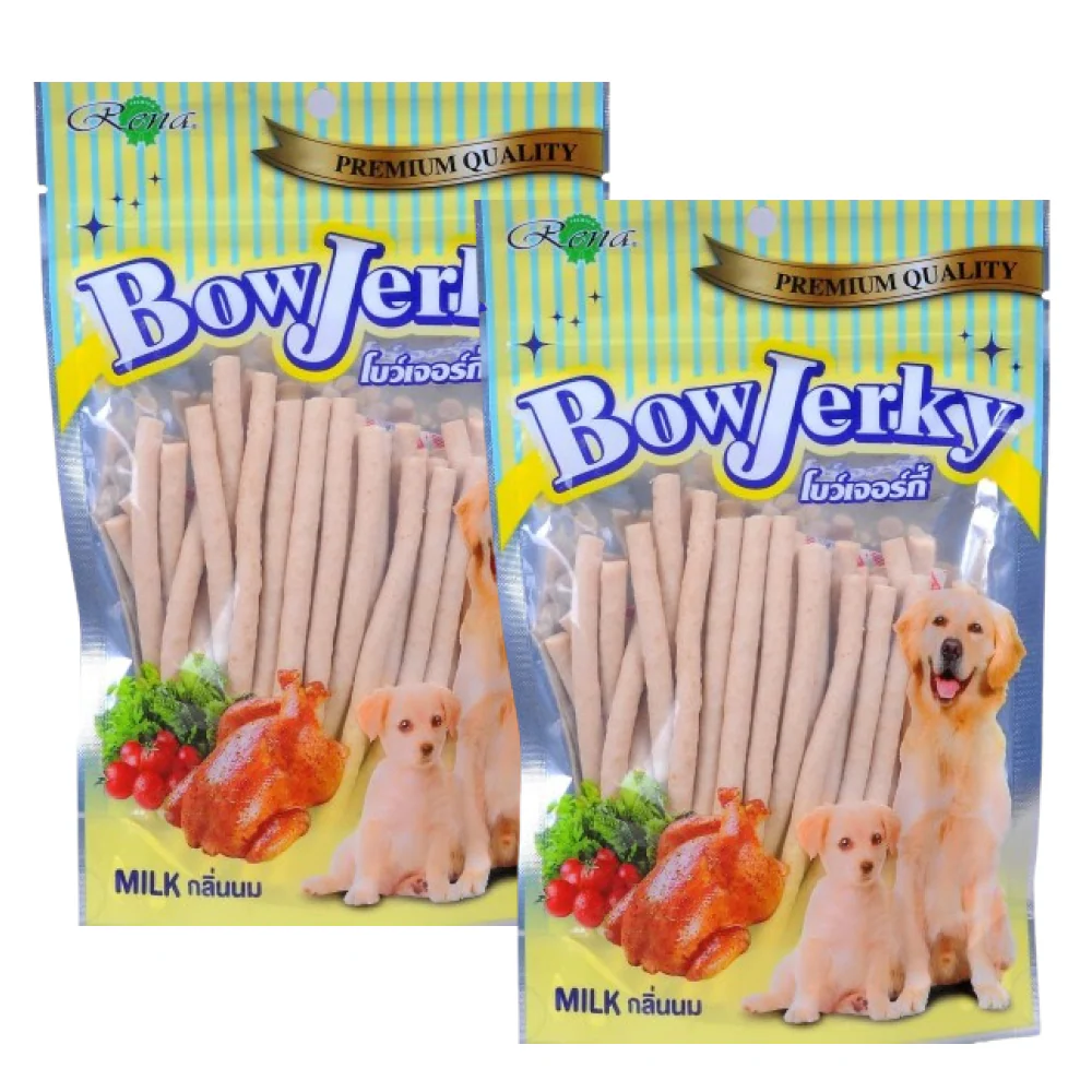 Rena BowJerky Milk Sticks Dog Treats - Image 7