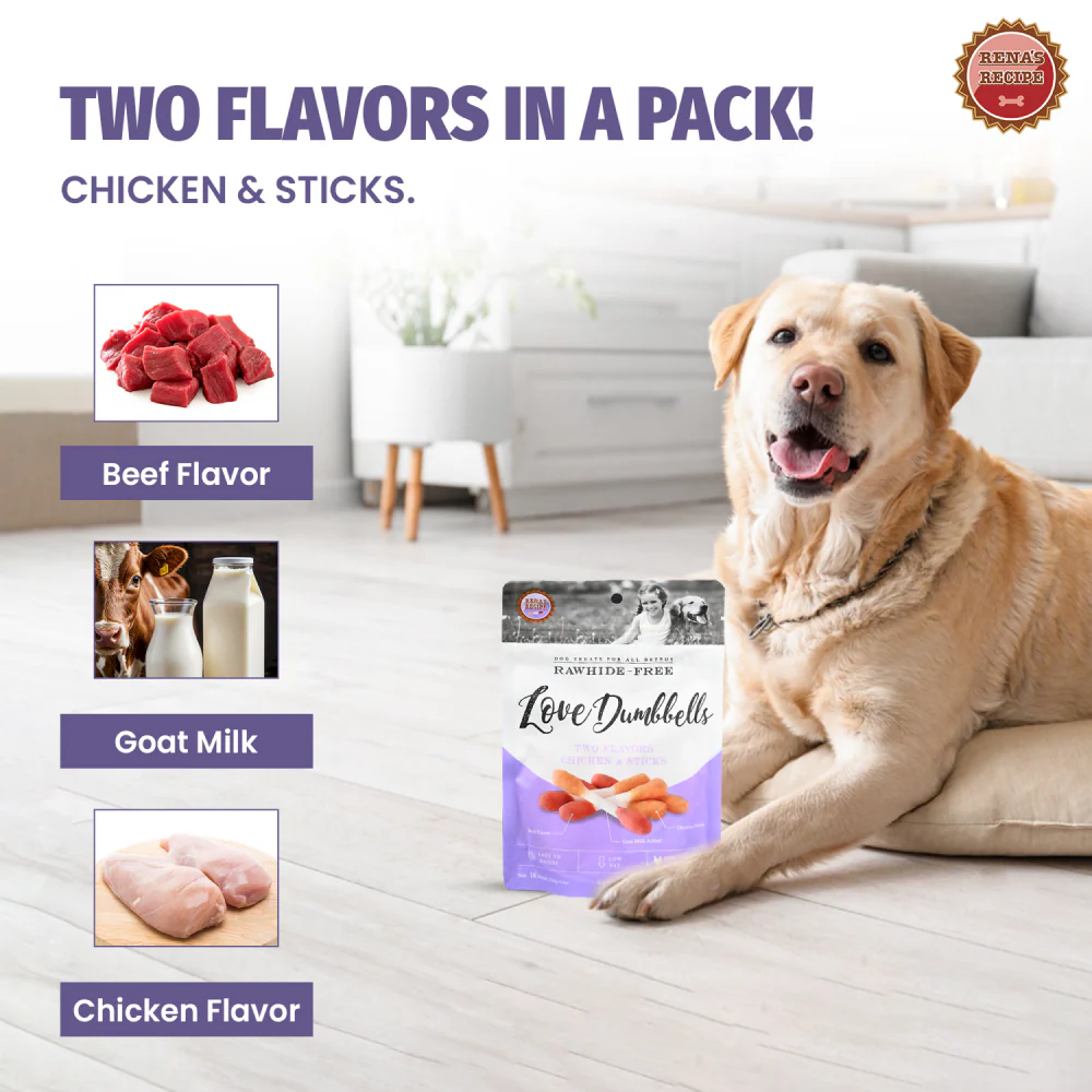Rena Love Dumbbell Treats for Dogs - Image 5