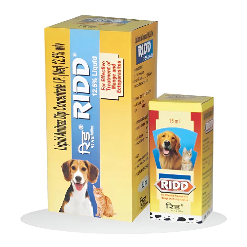 Petcare Ridd (amitraz) Anti Tick & Flea Solution For Dogs - Image 4