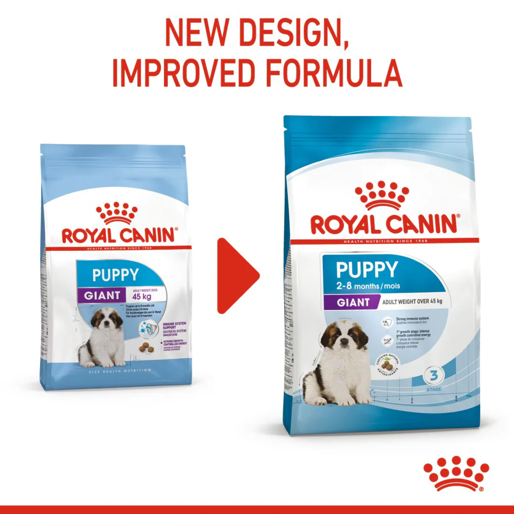 Royal Canin Giant Puppy Dry Food and Maxi Puppy Dog Wet Food Combo - Image 8