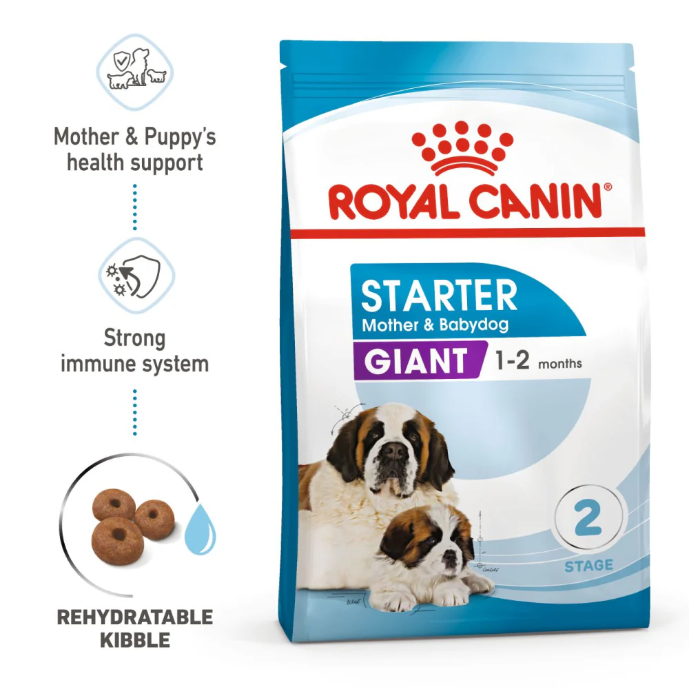 Royal Canin Giant Breed Dog and Puppies Starter Dog Dry Food - Image 2
