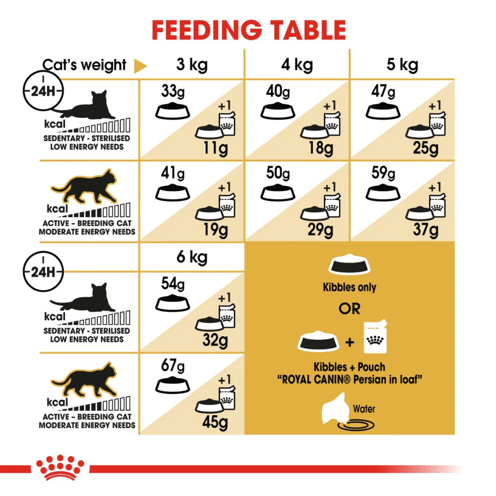 Royal Canin Hair & Skin Care and Persian Adult Cat Dry Food Combo - Image 12