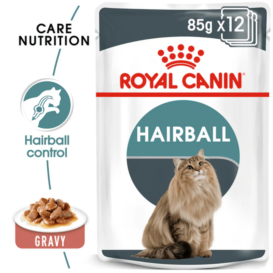 Royal Canin Hairball Care Wet Cat Food (85g Pouch) - Image 2