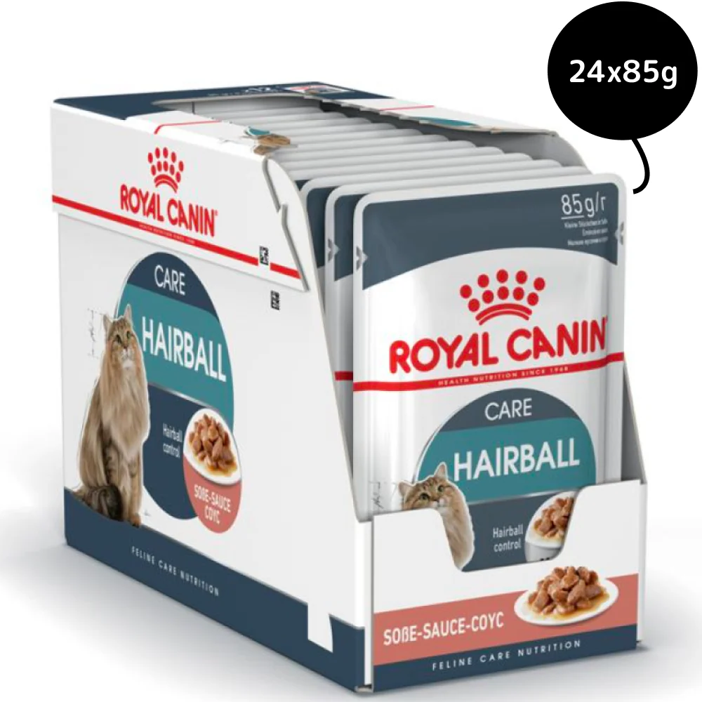 Royal Canin Hairball Care Wet Cat Food (85g Pouch) - Image 10