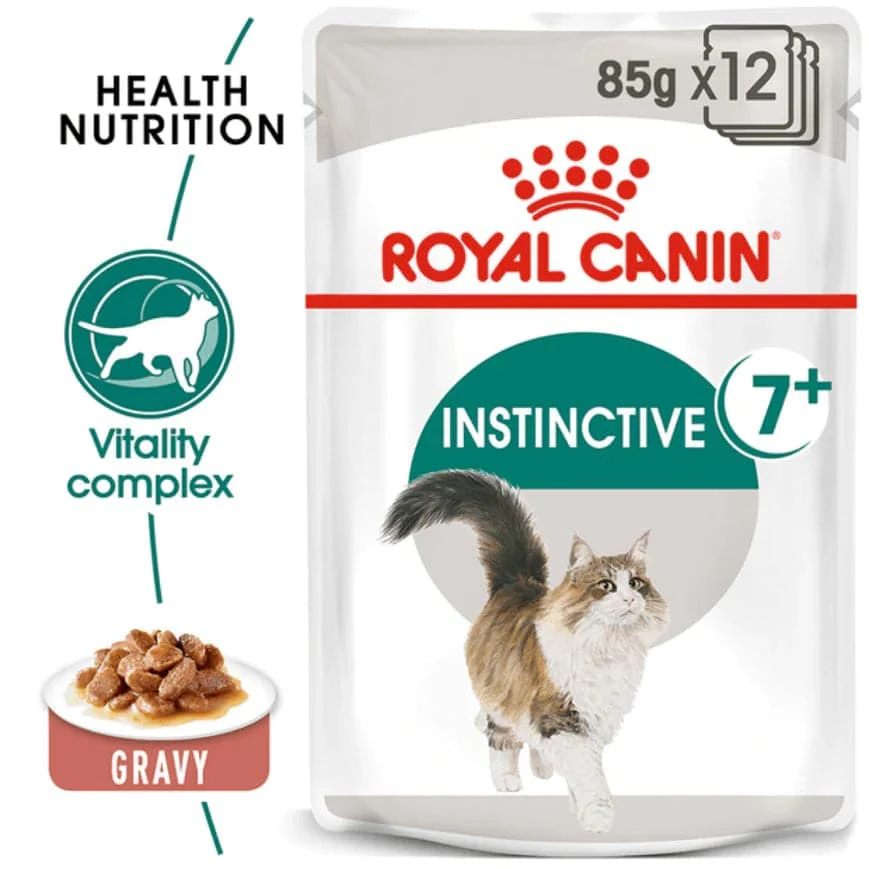 Royal Canin Instinctive 7+ Gravy Cat Wet Food - Image 2