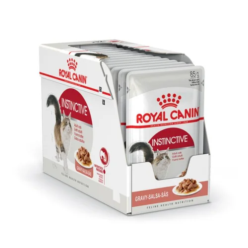 Royal Canin Instinctive and Sterilised/Neutered Gravy Adult Cat Wet Food Combo - Image 9