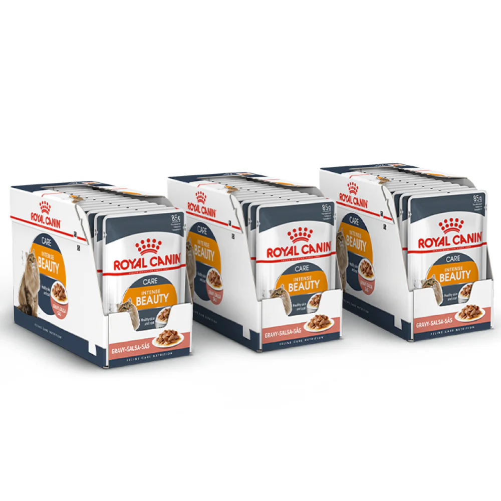 Royal Canin Intense Beauty Adult Gravy Cat Wet Food - Image 7