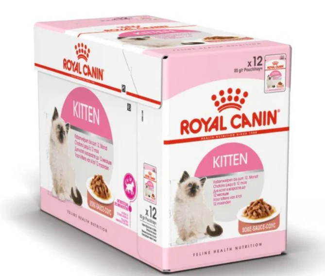 Royal Canin Kitten Wet Food in Gravy (85g Pouch) - Image 10