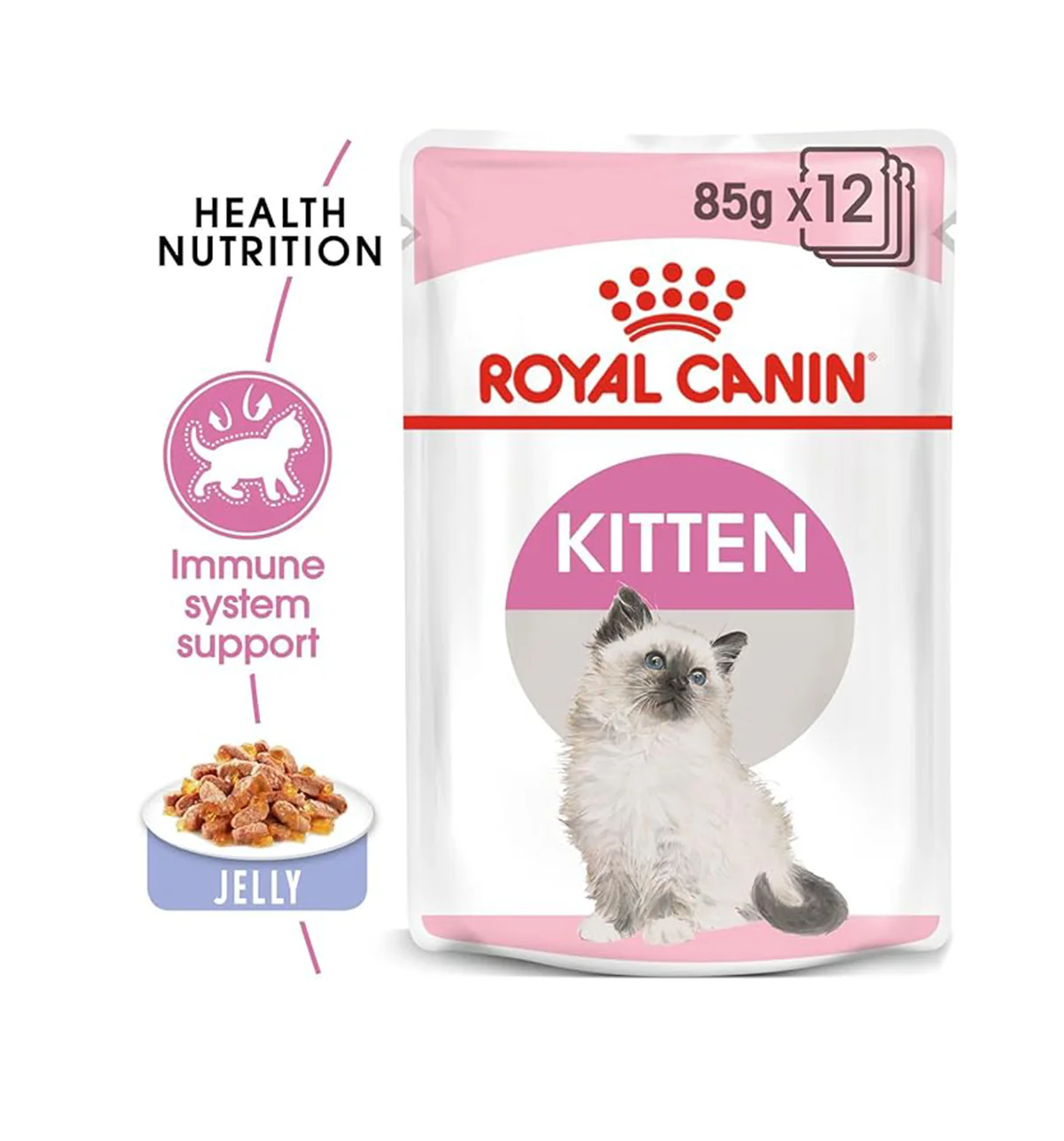 Royal Canin Kitten Wet Food in Gravy (85g Pouch) - Image 2