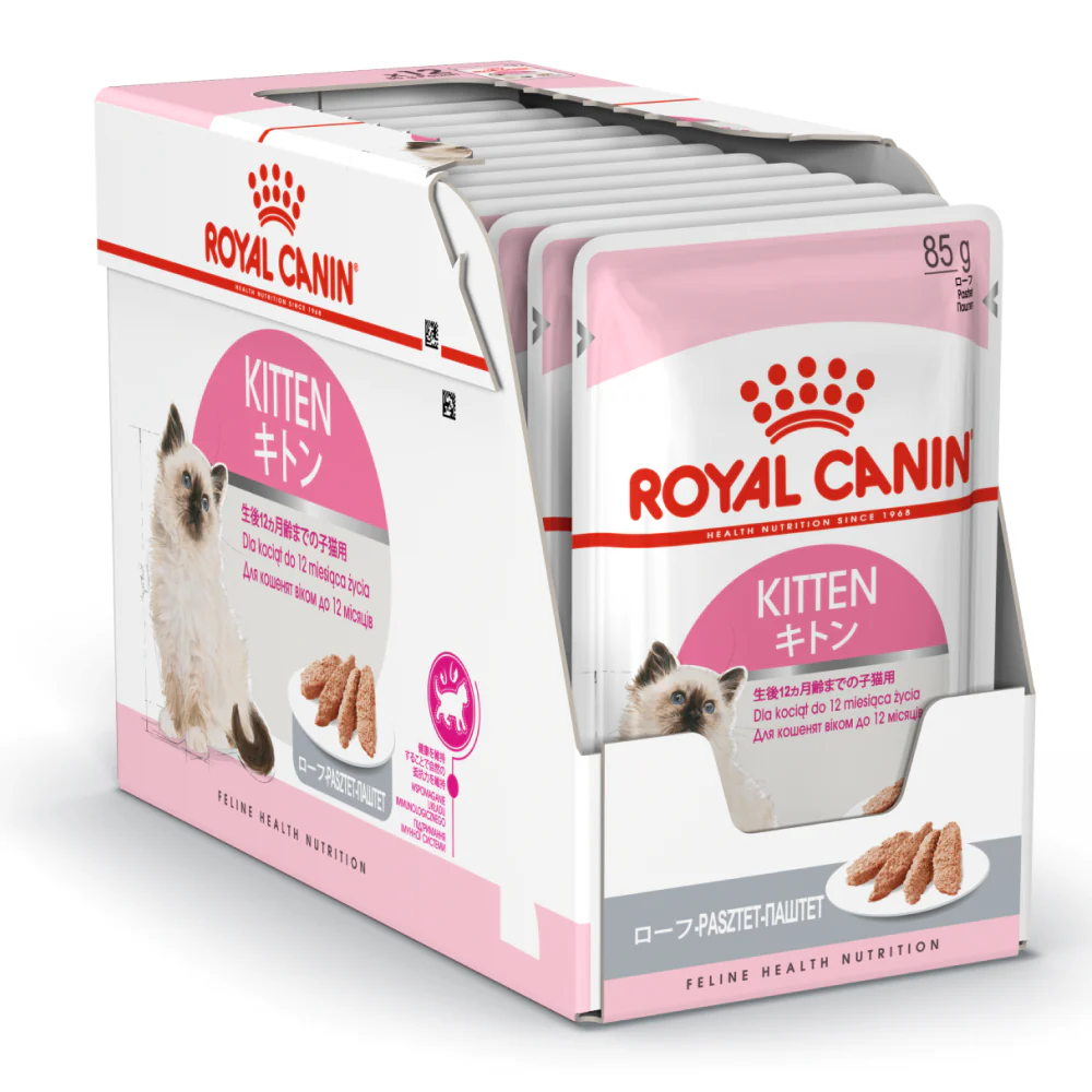 Royal Canin Kitten Jelly and Kitten Loaf Cat Wet Food Combo - Image 13