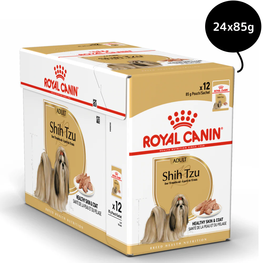 Royal Canin Loaf In Gravy Shih Tzu Adult Dog Wet Food - Image 9