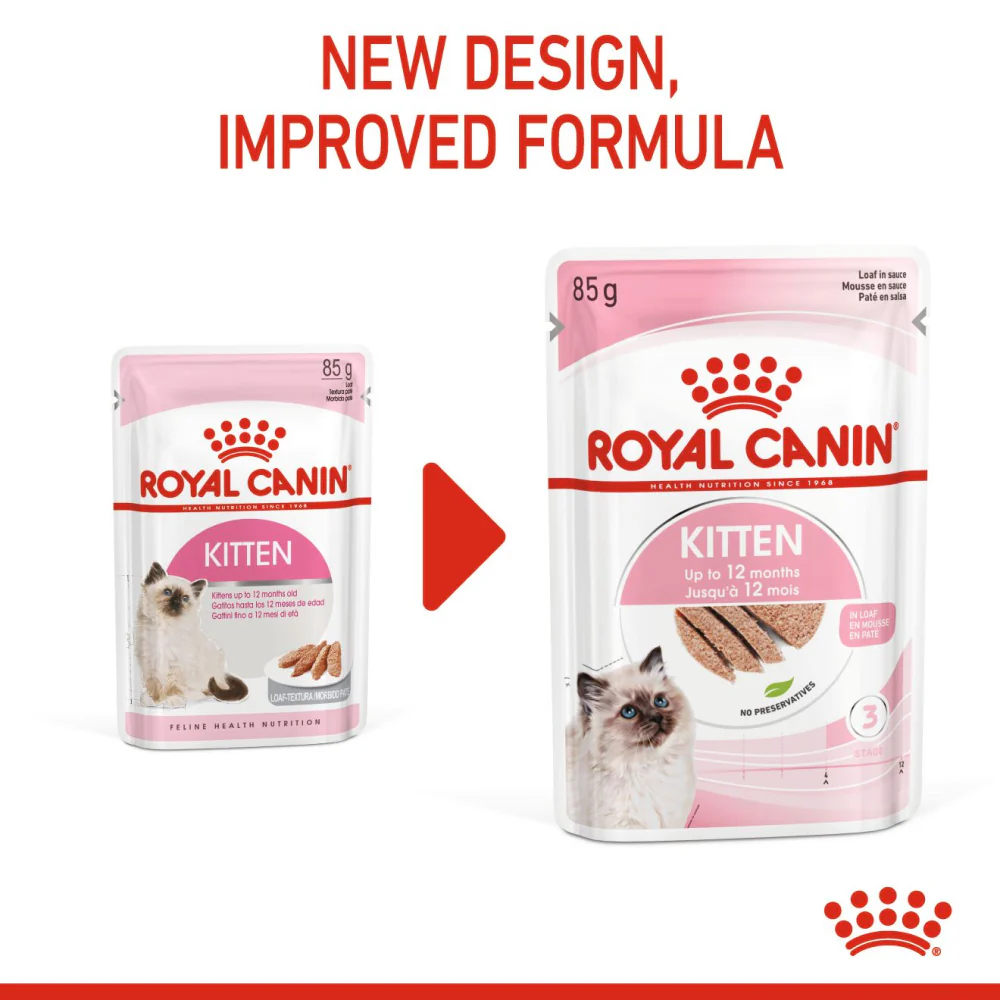 Royal Canin Kitten Loaf Cat Wet Food - Image 4