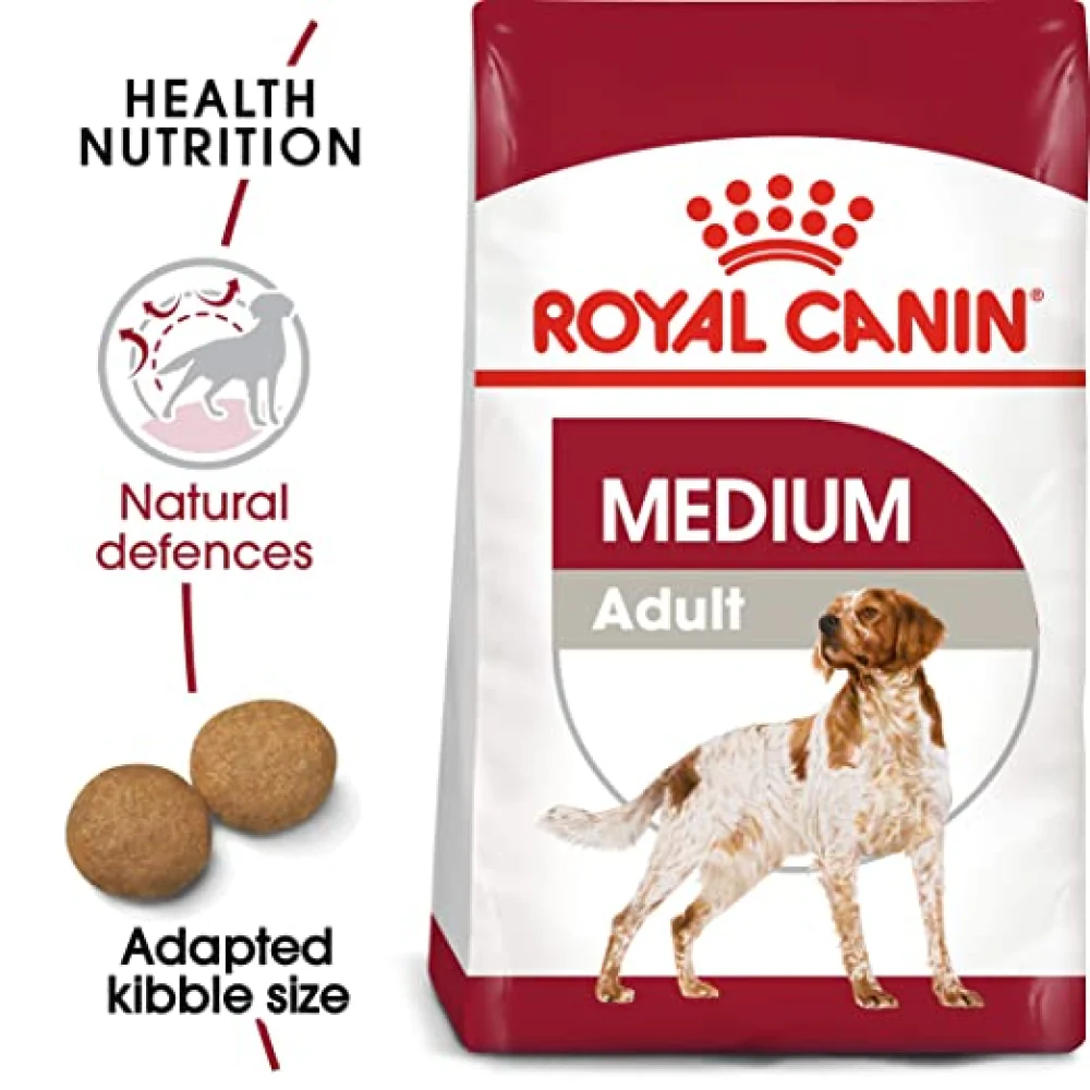 Royal Canin Medium Adult Dog Dry and Wet Food Combo - Image 2