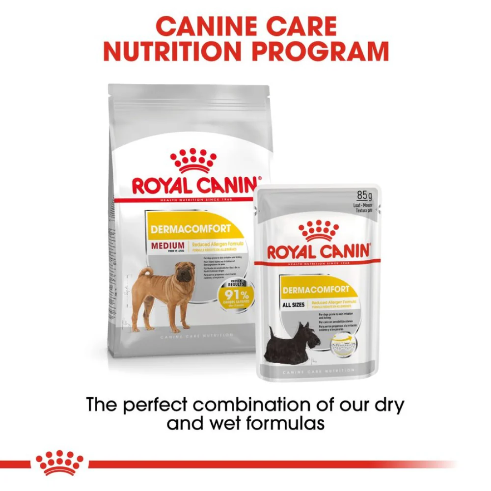 Royal Canin Derma Comfort Medium Adult Dog Dry Food - Image 10