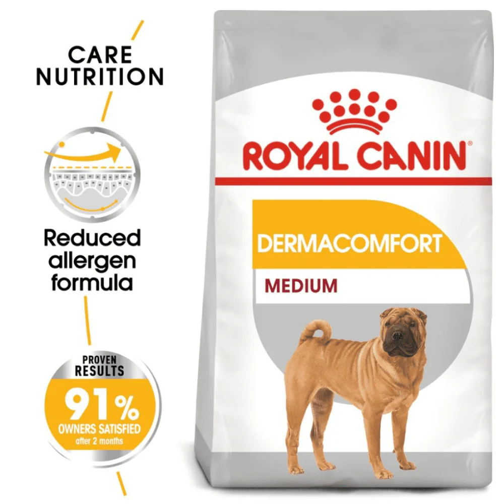 Royal Canin Derma Comfort Medium Adult Dog Dry Food - Image 2