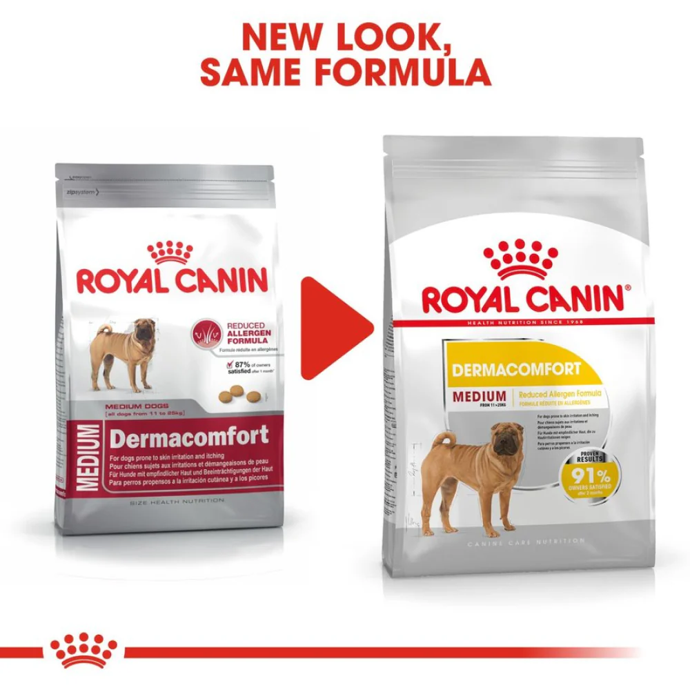 Royal Canin Derma Comfort Medium Adult Dog Dry Food - Image 8