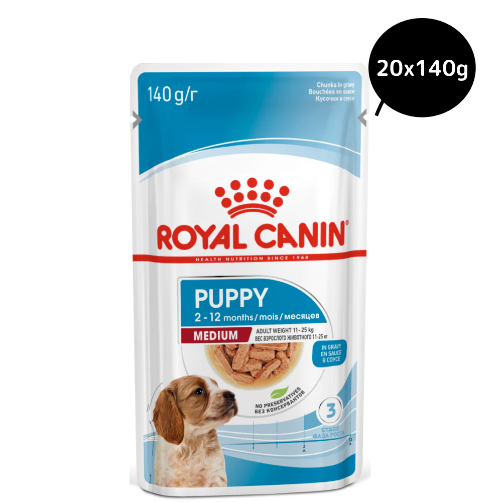 Royal Canin Medium Puppy Dog Wet Food - Image 11