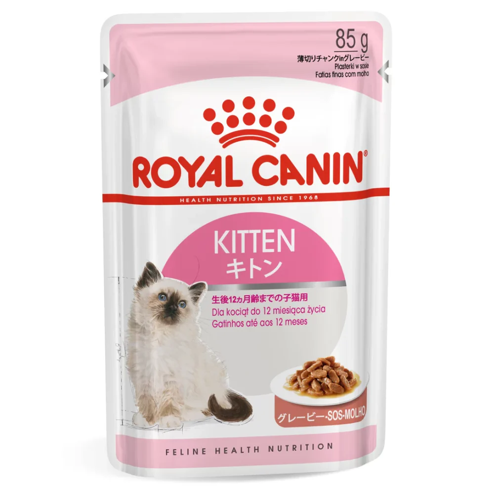Royal Canin Persian Dry Food and Gravy Kitten Cat Wet Food Combo - Image 14