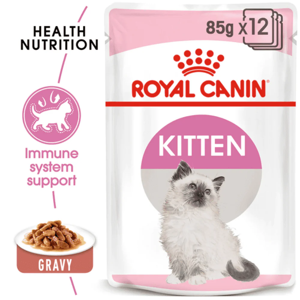 Royal Canin Persian Dry Food and Gravy Kitten Cat Wet Food Combo - Image 15