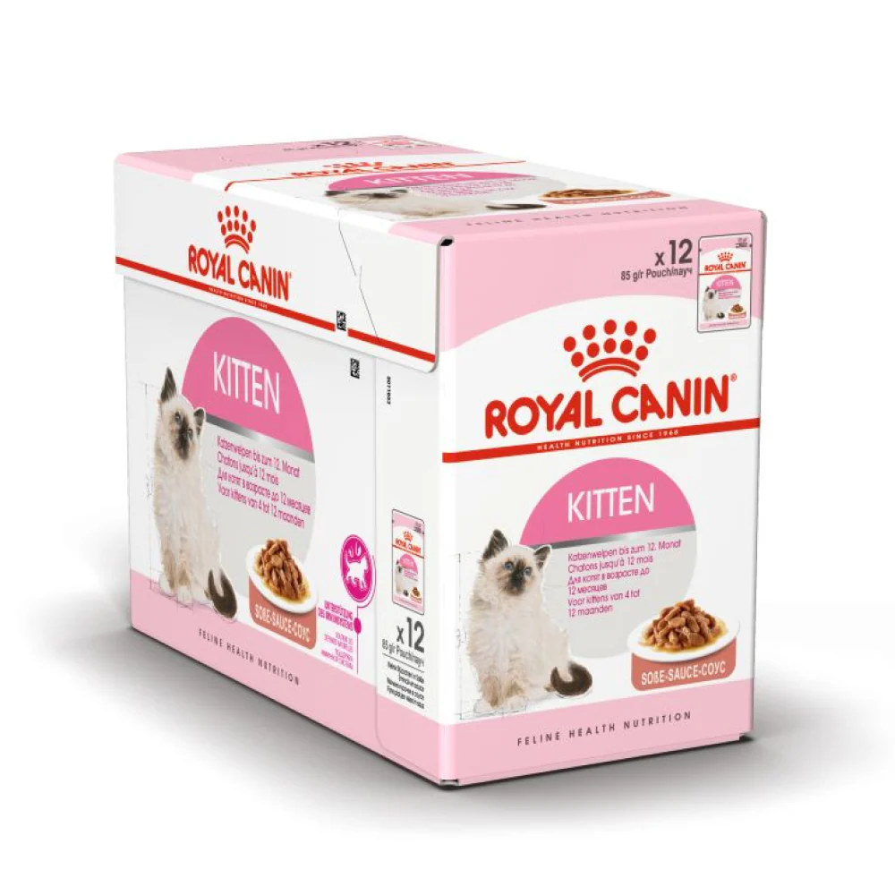 Royal Canin Persian Dry Food and Gravy Kitten Cat Wet Food Combo - Image 16