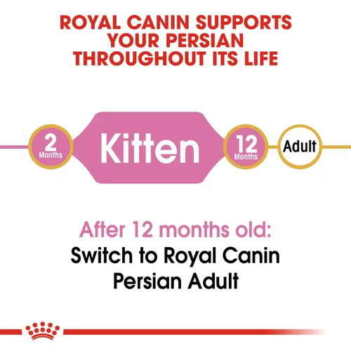 Royal Canin Persian Dry Food and Gravy Kitten Cat Wet Food Combo - Image 5