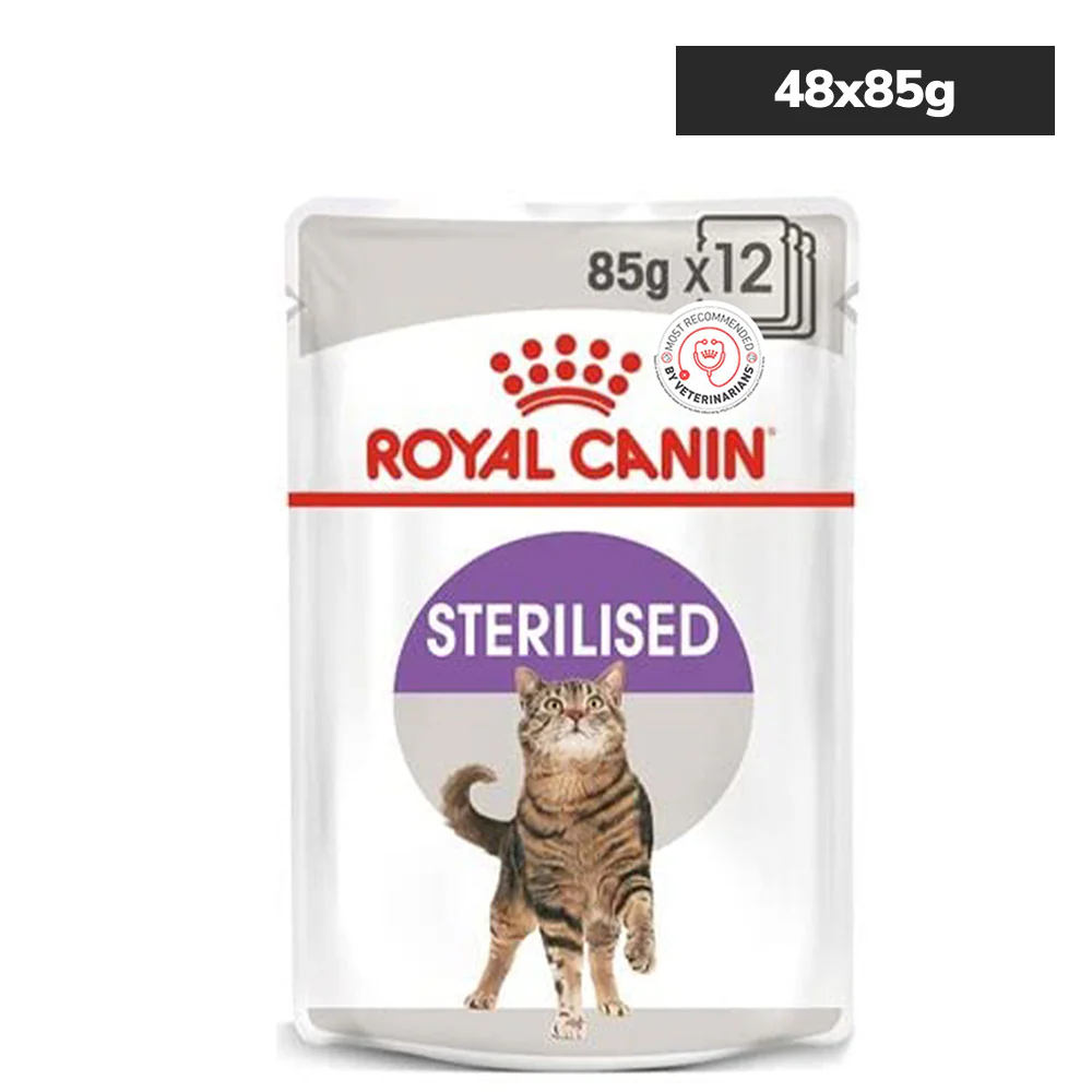 Royal Canin Sterilised/Neutered Gravy Adult Cat Wet Food - Image 9