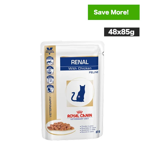 Royal Canin Veterinary Diet Renal Chicken Adult Cat Wet Food - Image 10