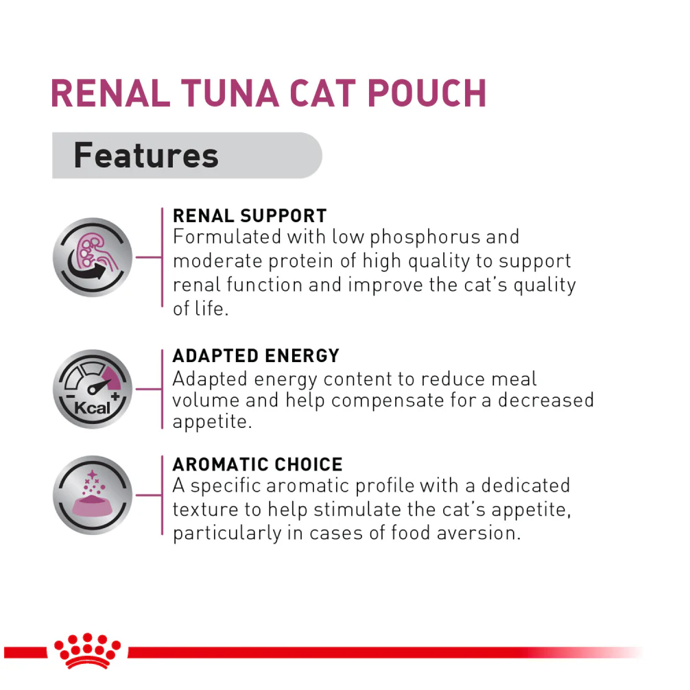 Royal Canin Veterinary Diet Renal Tuna Adult Cat Wet Food - Image 6