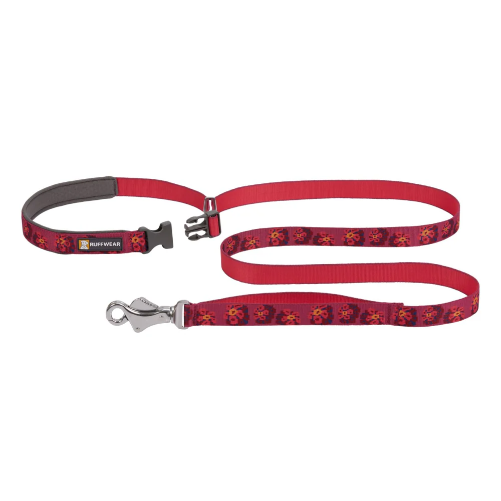 Ruffwear Flat Out Leash for Dogs (Alpenglow Burst) - Image 3