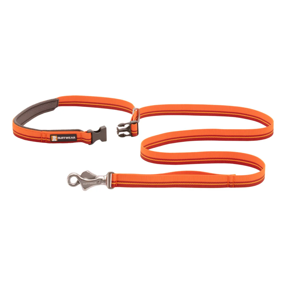 Ruffwear Flat Out Leash for Dogs (Autumn Horizon) - Image 3