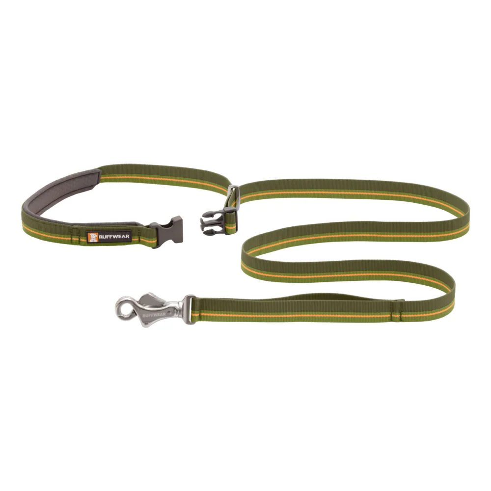 Ruffwear Flat Out Leash for Dogs (Forest Horizon) - Image 3