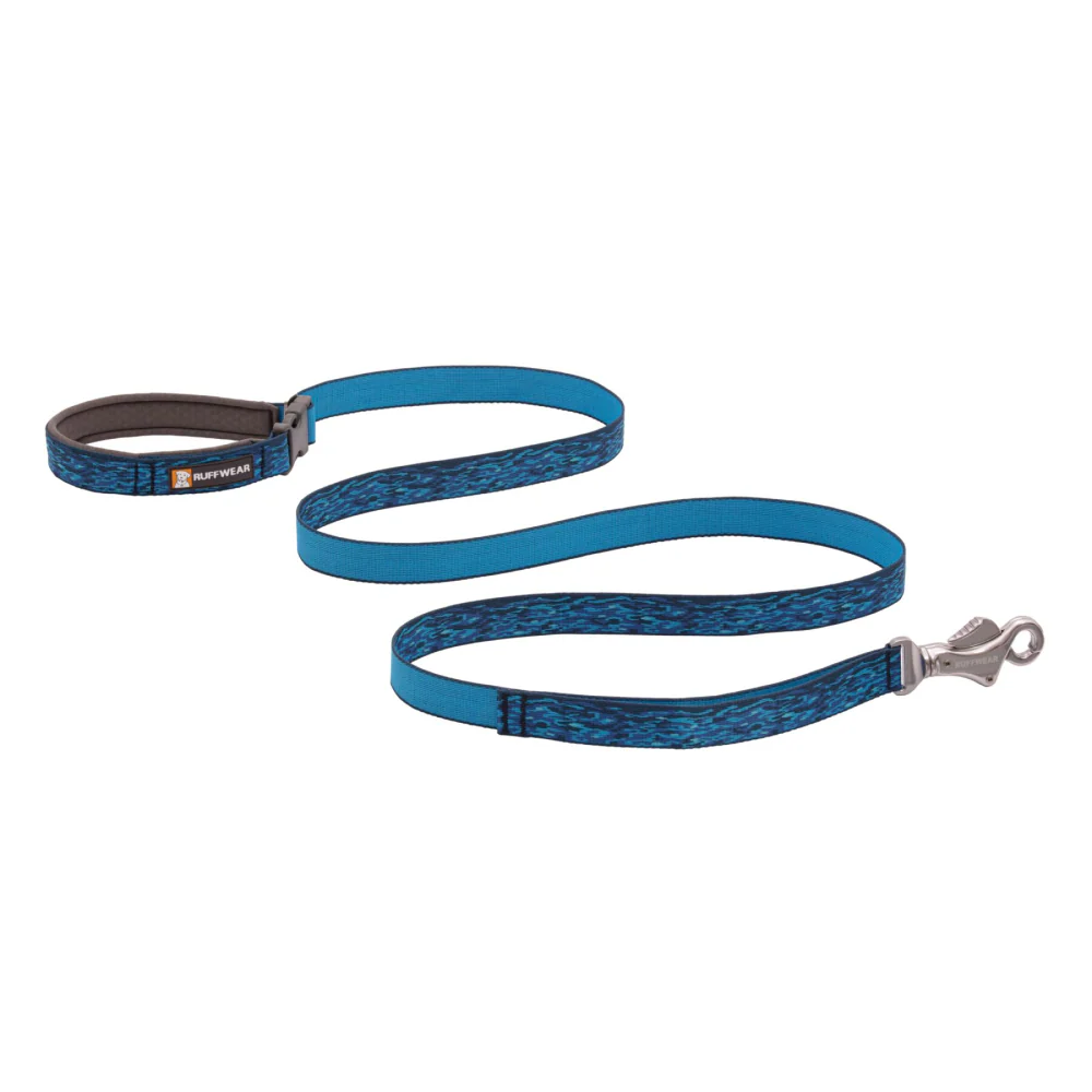 Ruffwear Flat Out Leash for Dogs (Oceanic Distortion)