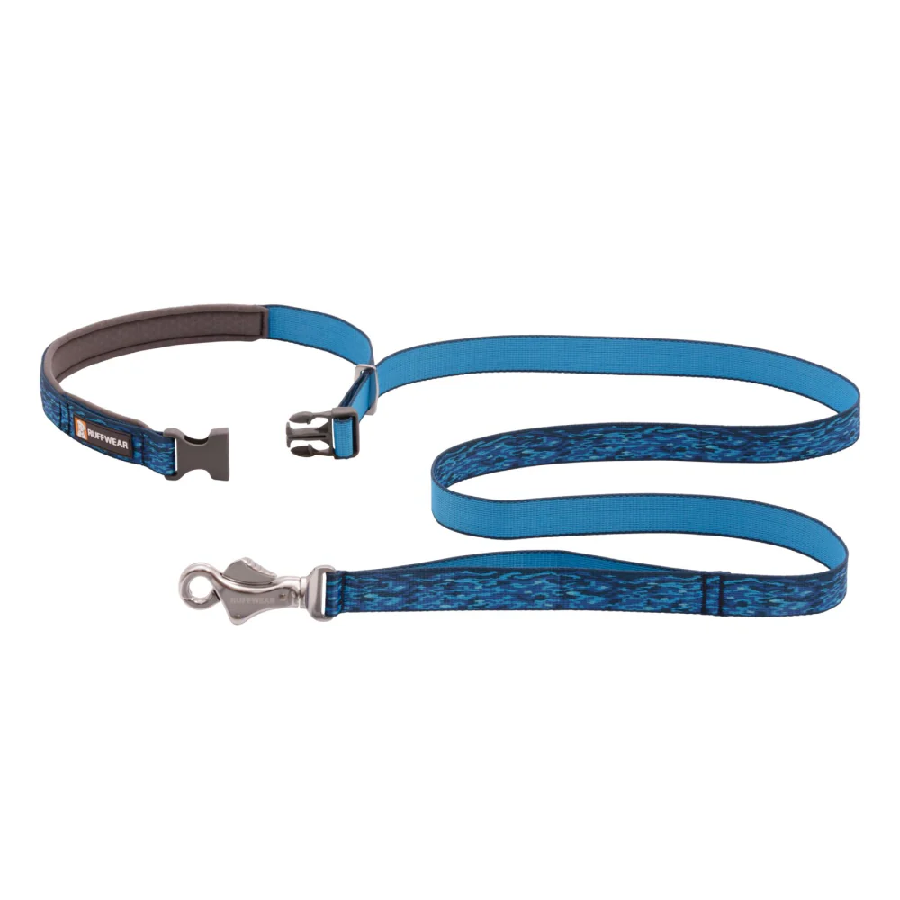 Ruffwear Flat Out Leash for Dogs (Oceanic Distortion) - Image 3