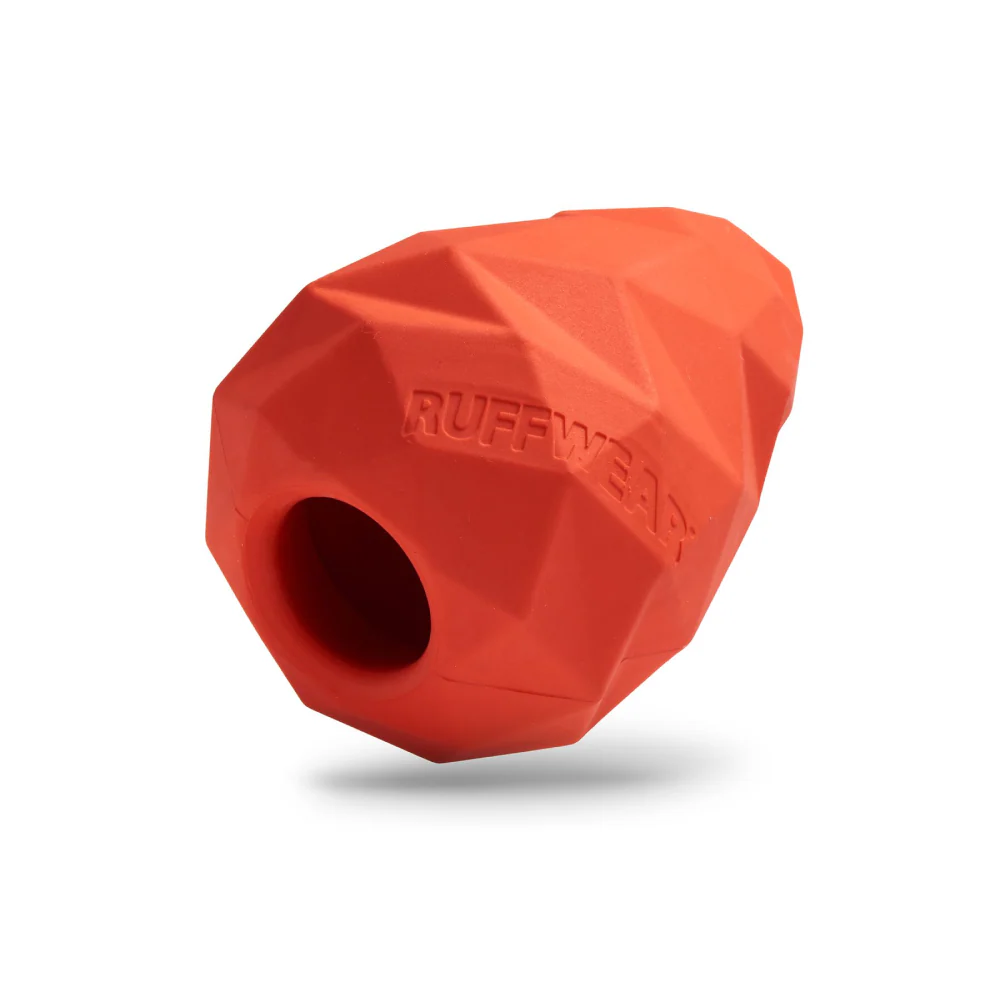 Ruffwear Gnawt a Cone Toy for Dogs (Sockeye Red) - Image 3
