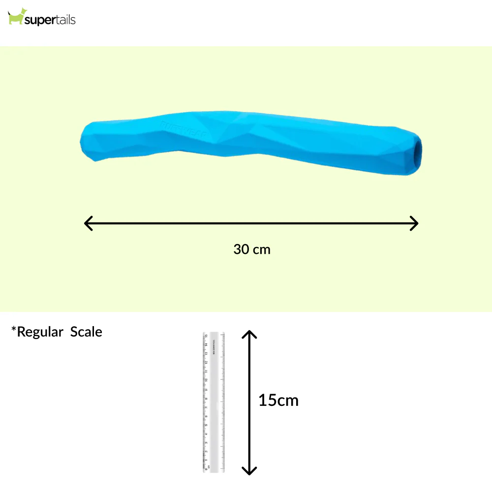 Ruffwear Gnawt a Stick Toy for Dogs (Metolius Blue) - Image 2