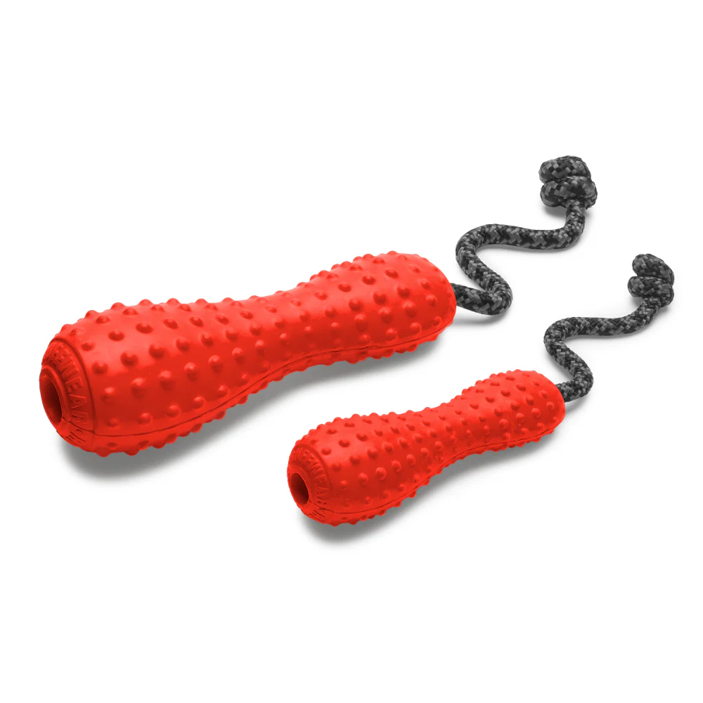 Ruffwear Gourdo Rubber Throw Toy for Dogs (Sockeye Red) - Image 3