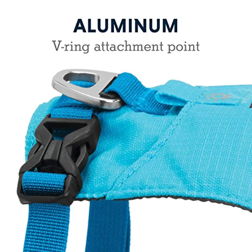 Ruffwear Hi & Light Harness for Dogs (Blue Atoll) - Image 3