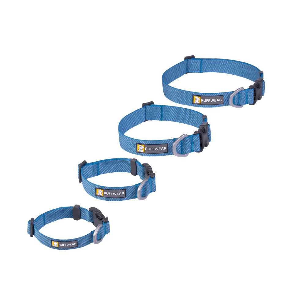 Ruffwear Hi & Light Lightweight Collar for Dogs (Blue Dusk) - Image 4