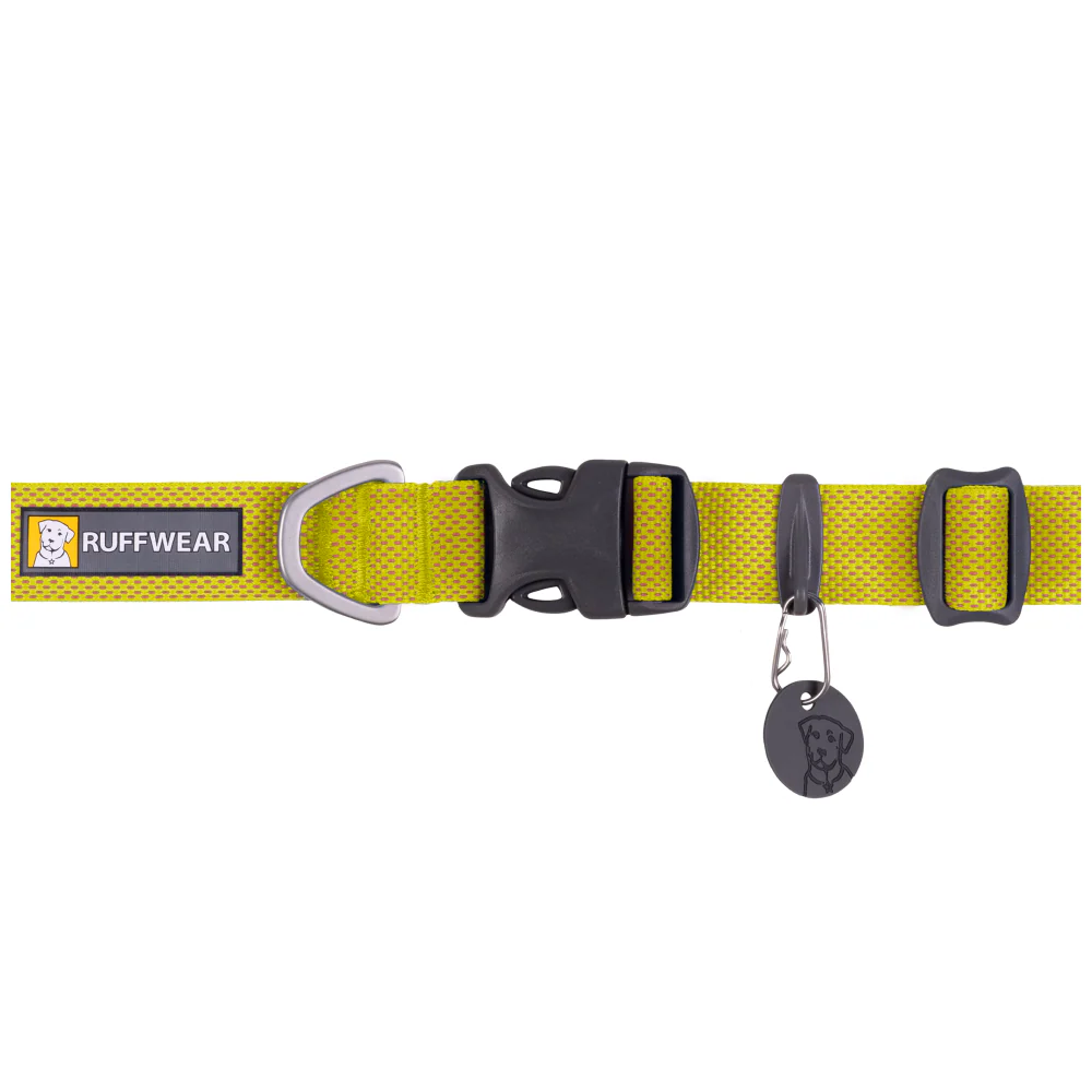 Ruffwear Hi & Light Lightweight Collar for Dogs (Lichen Green) - Image 3