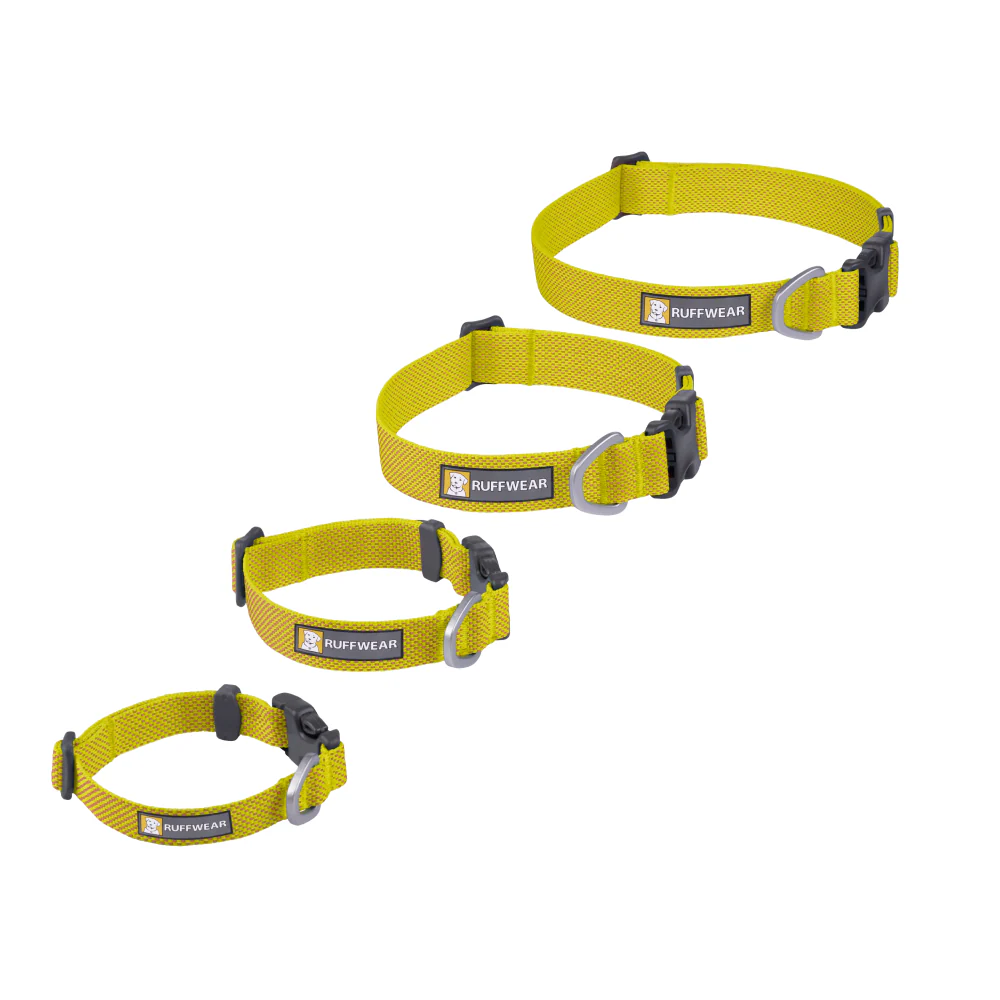 Ruffwear Hi & Light Lightweight Collar for Dogs (Lichen Green) - Image 4