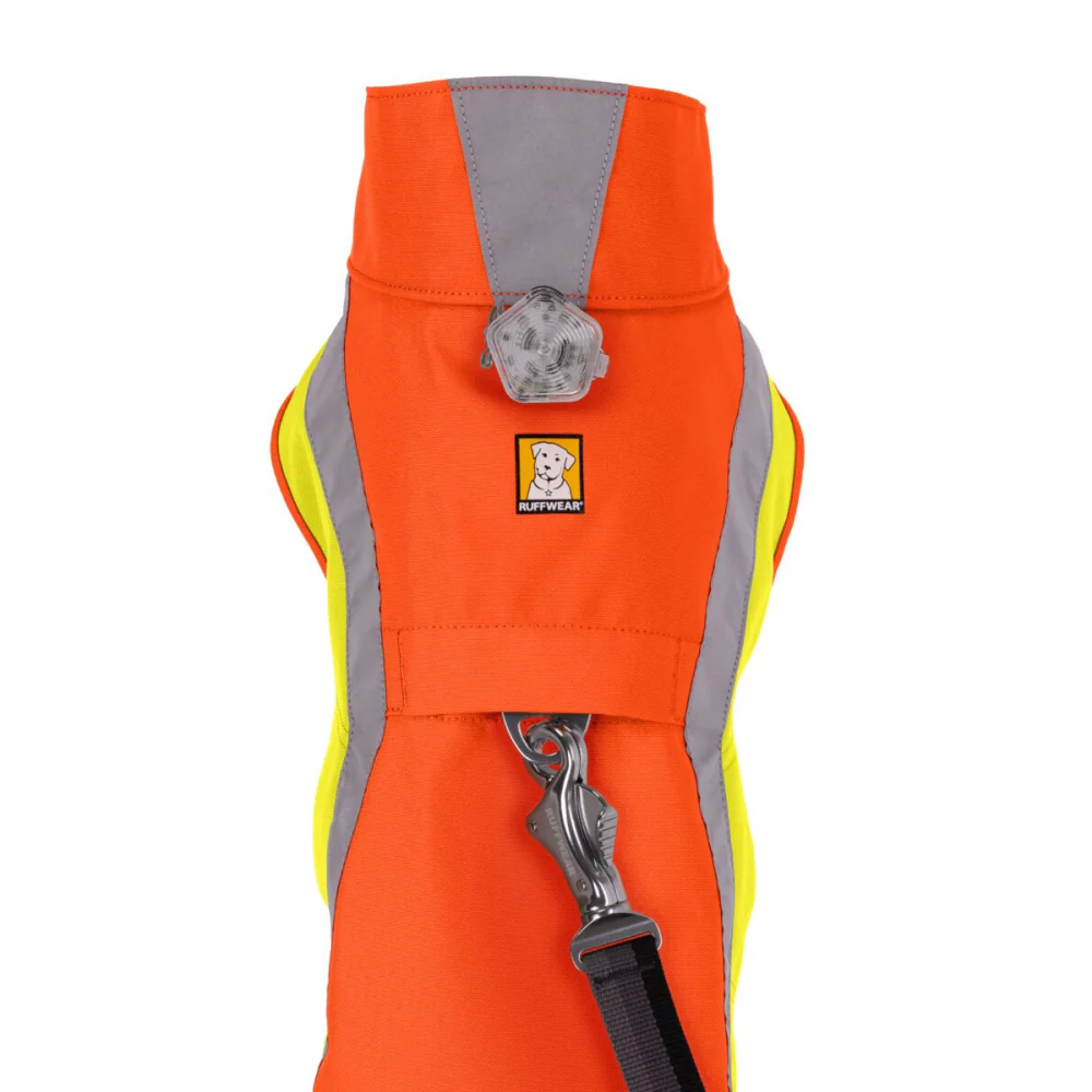 Ruffwear Lumenglow High-Vis Jacket for Dogs (Blaze Orange) - Image 3